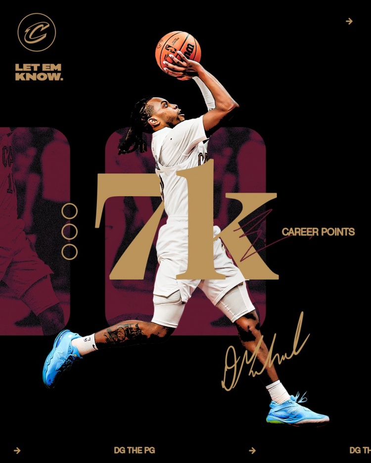 未來可期！加蘭騎士生涯得分達到7000分 隊史第11位！