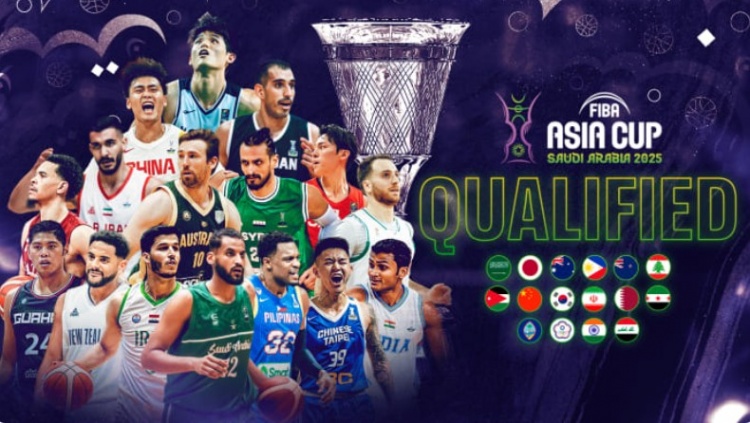 8月在沙特舉辦！FIBA官網：男籃亞洲杯抽簽儀式將在下月8號舉行