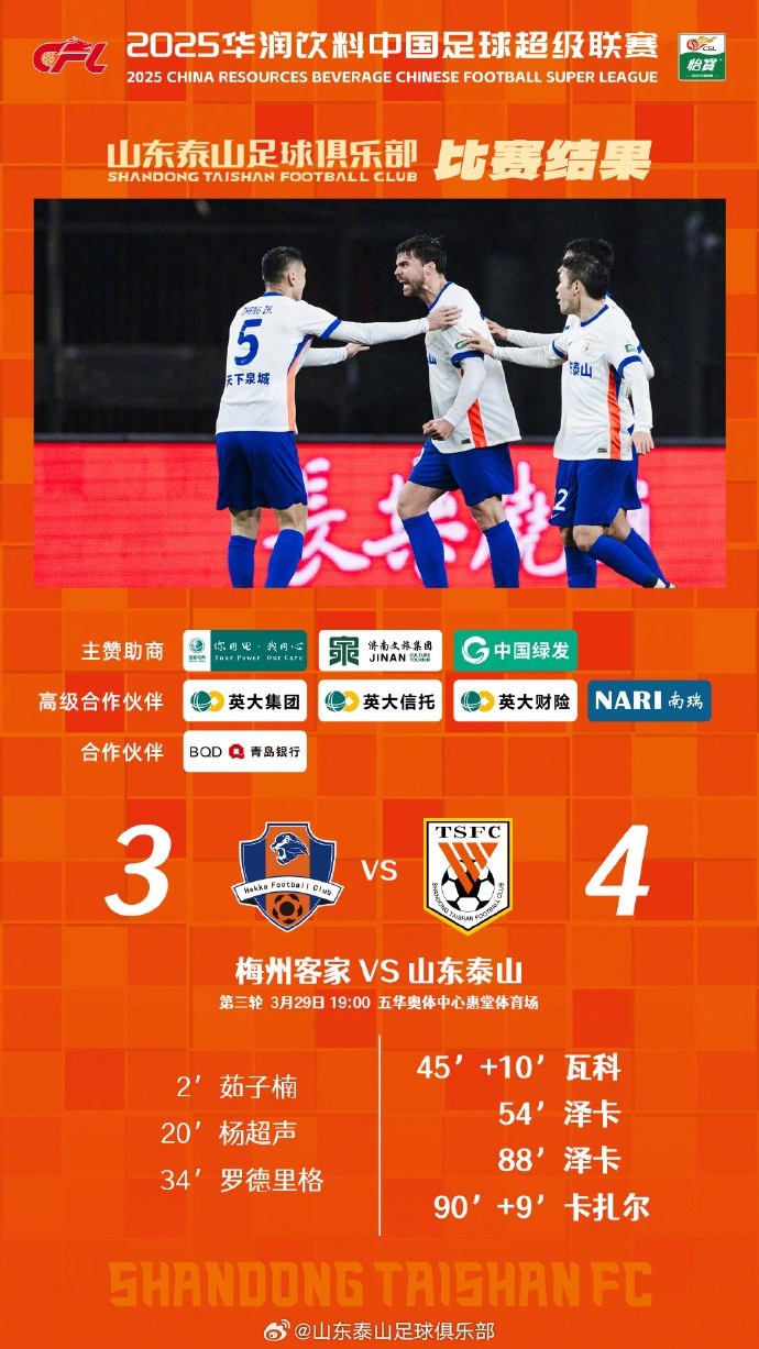 從0-3到4-3，這是一場(chǎng)彰顯堅(jiān)韌不拔泰山足球精神的戰(zhàn)斗！