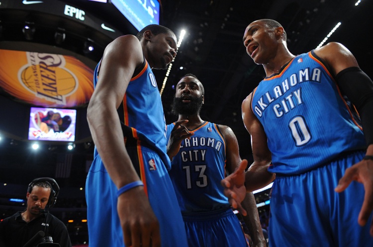 雷霆三少得分全部進入歷史前20！他們是NBA歷史最大的如果嗎？